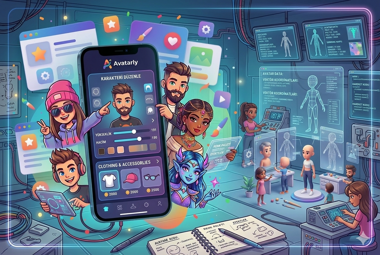 Avatarly — AI Profil Fotoğrafı & Avatar Oluşturucu