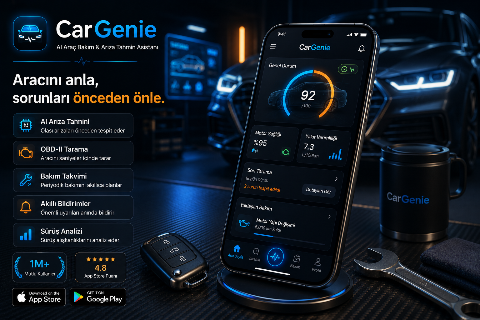 CarGenie — AI Araç Bakım & Arıza Tahmin Asistanı