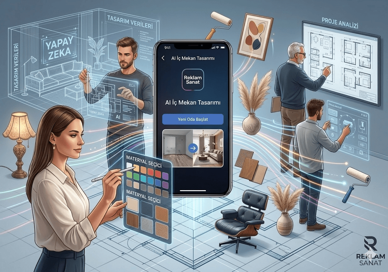 Interior Design AI — AI Destekli İç Mimarlık & Ev Dekorasyon Uygulaması