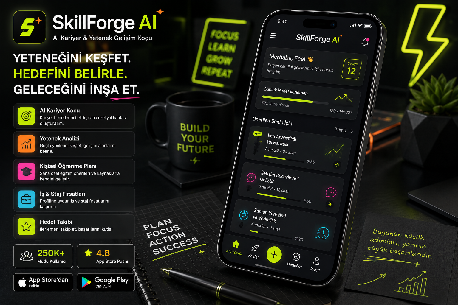 SkillForge AI — Kariyer & Yetenek Gelişim Koçu